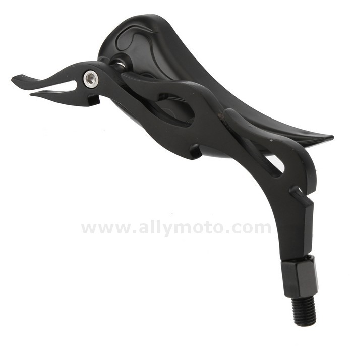 88 10Mm 8Mm Motorcycle Flame Mirrors Yamaha -Honda -Suzuki -Kawasaki -Harley -Bmw@2